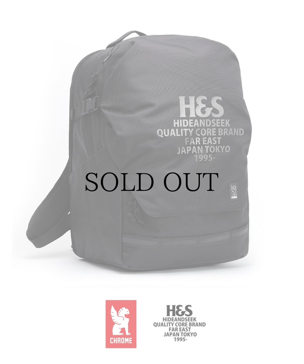 画像1: HIDEANDSEEK(ハイドアンドシーク) / H&S × CHROME Backpack (EXTLEX 38L PACK) (1)