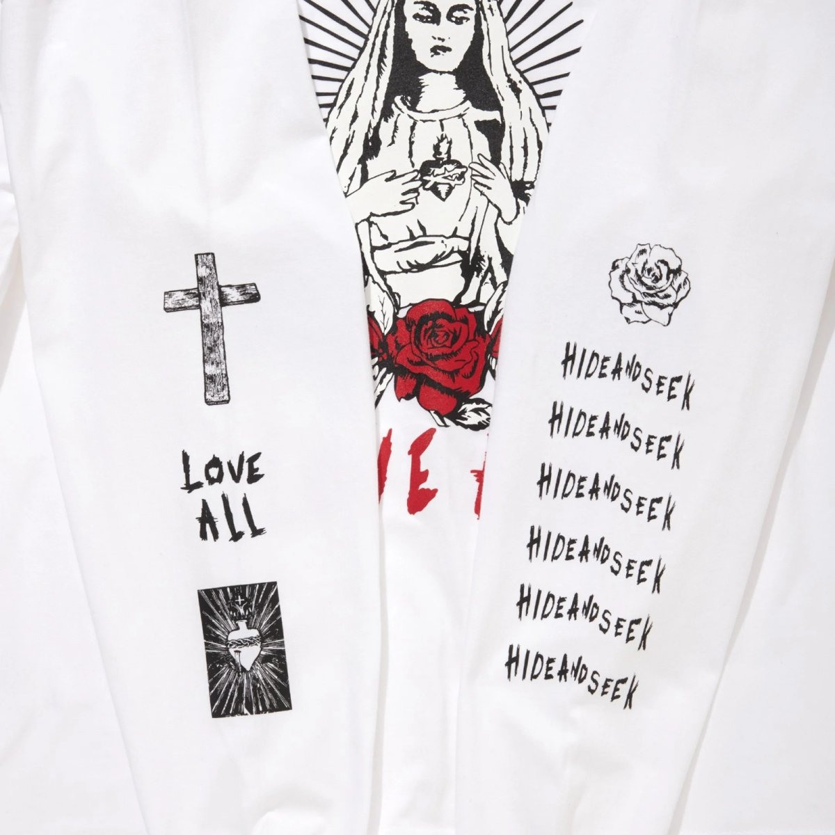 画像7: HIDEANDSEEK(ハイドアンドシーク) / LOVE ALL L/S Tee (7)