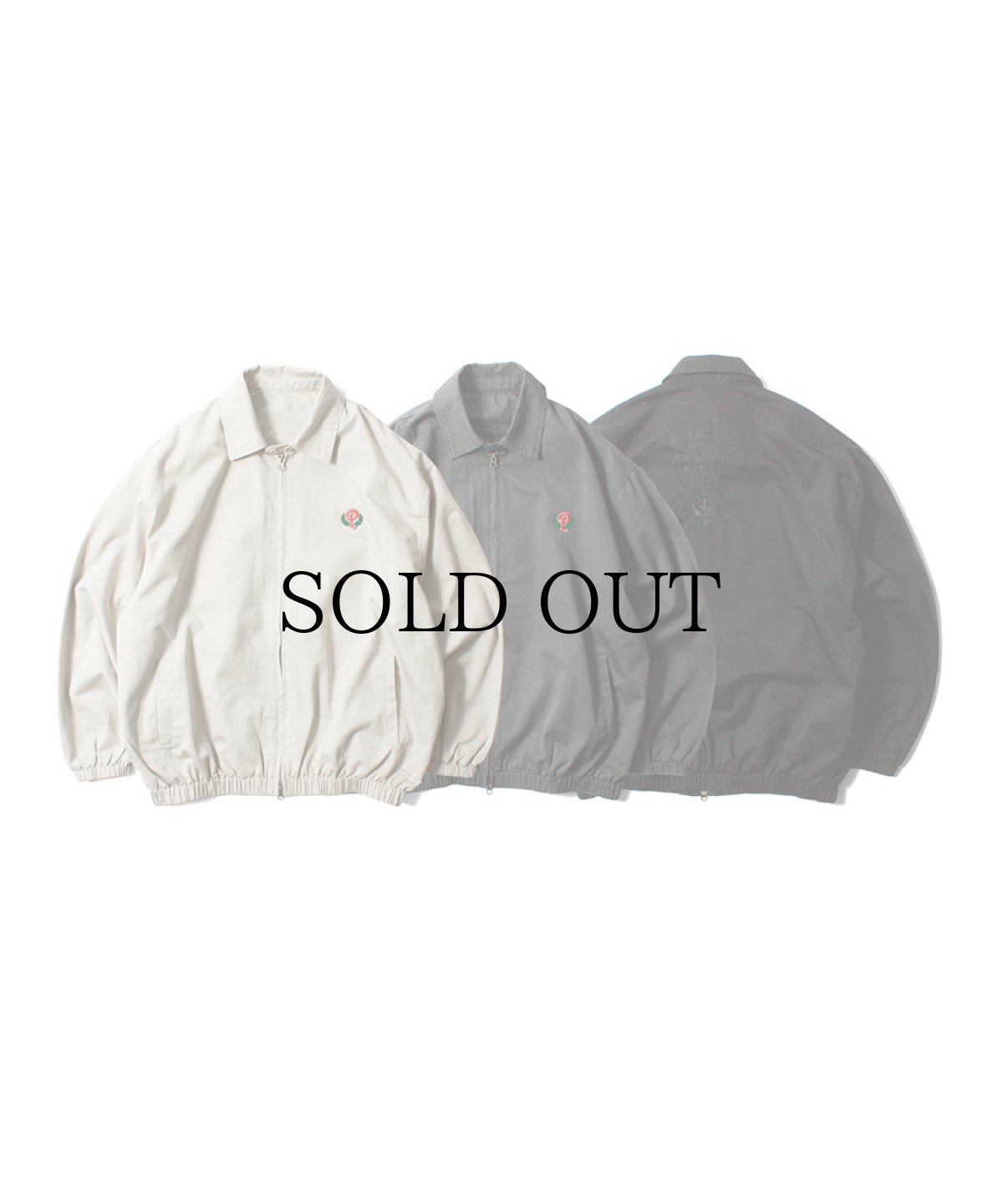 画像1: PWNED(パウンド) / BIG SILHOUETTE RETRO P HARRINGTON JACKET (1)