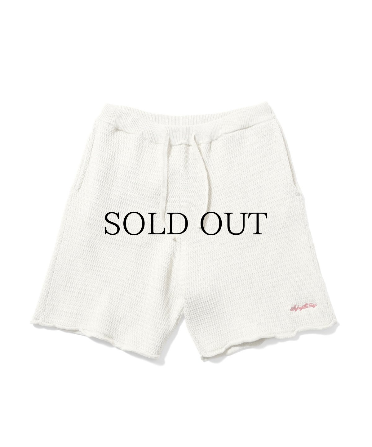 画像2: 【30%OFF】LFYT(ラファイエット) / RAVEN PATTERN SUMMER KNIT SHORTS (2)