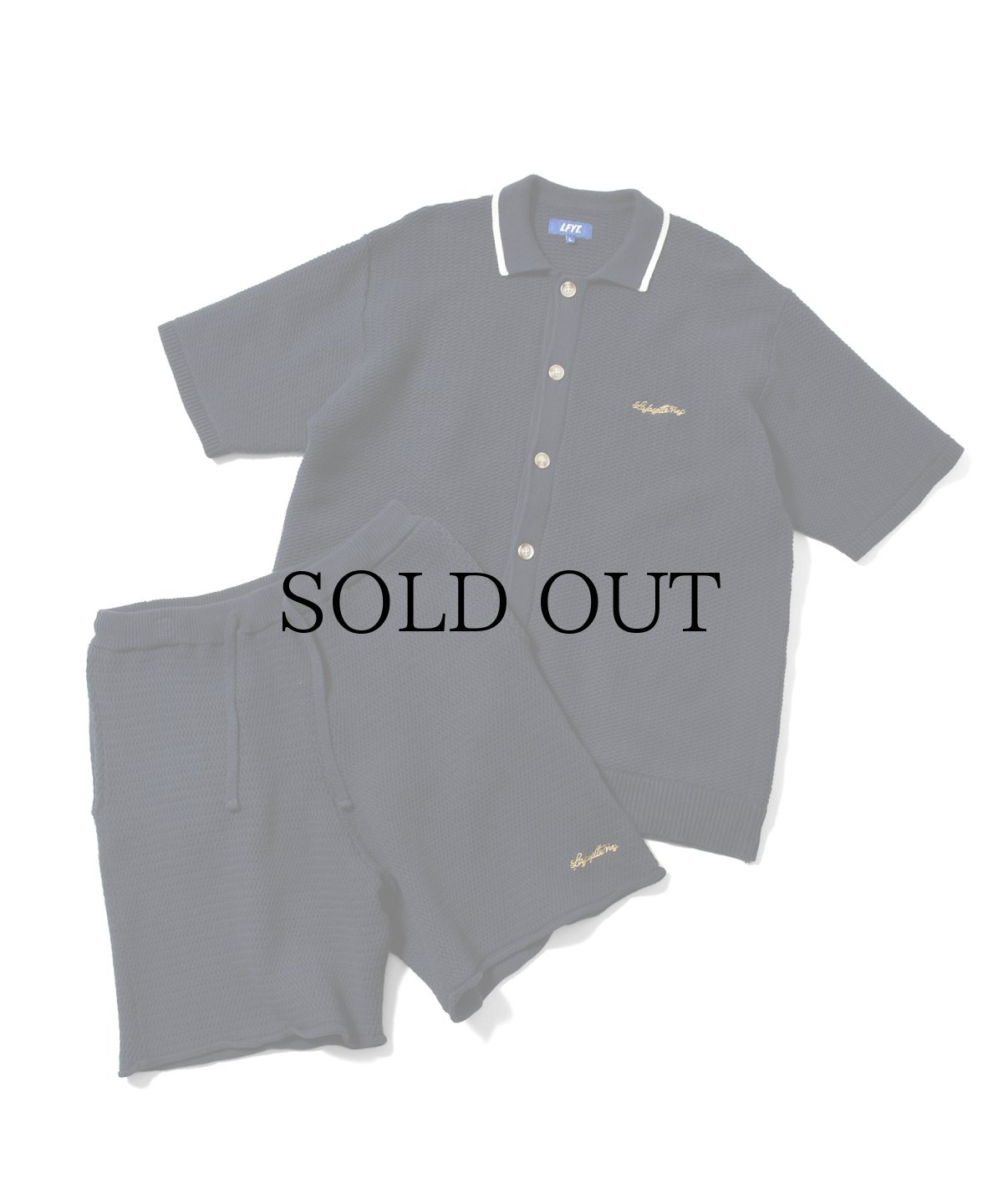 画像17: 【30%OFF】LFYT(ラファイエット) / RAVEN PATTERN SUMMER KNIT SHORTS (17)