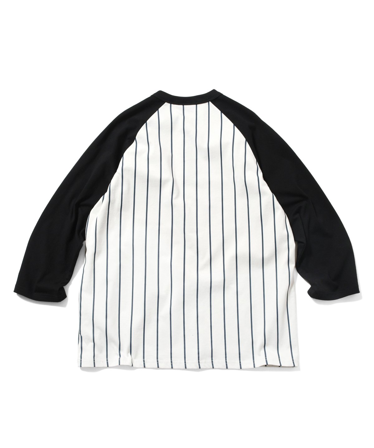画像4: LFYT(ラファイエット) / PINSTRIPE RAGLAN SLEEVE TEE (4)