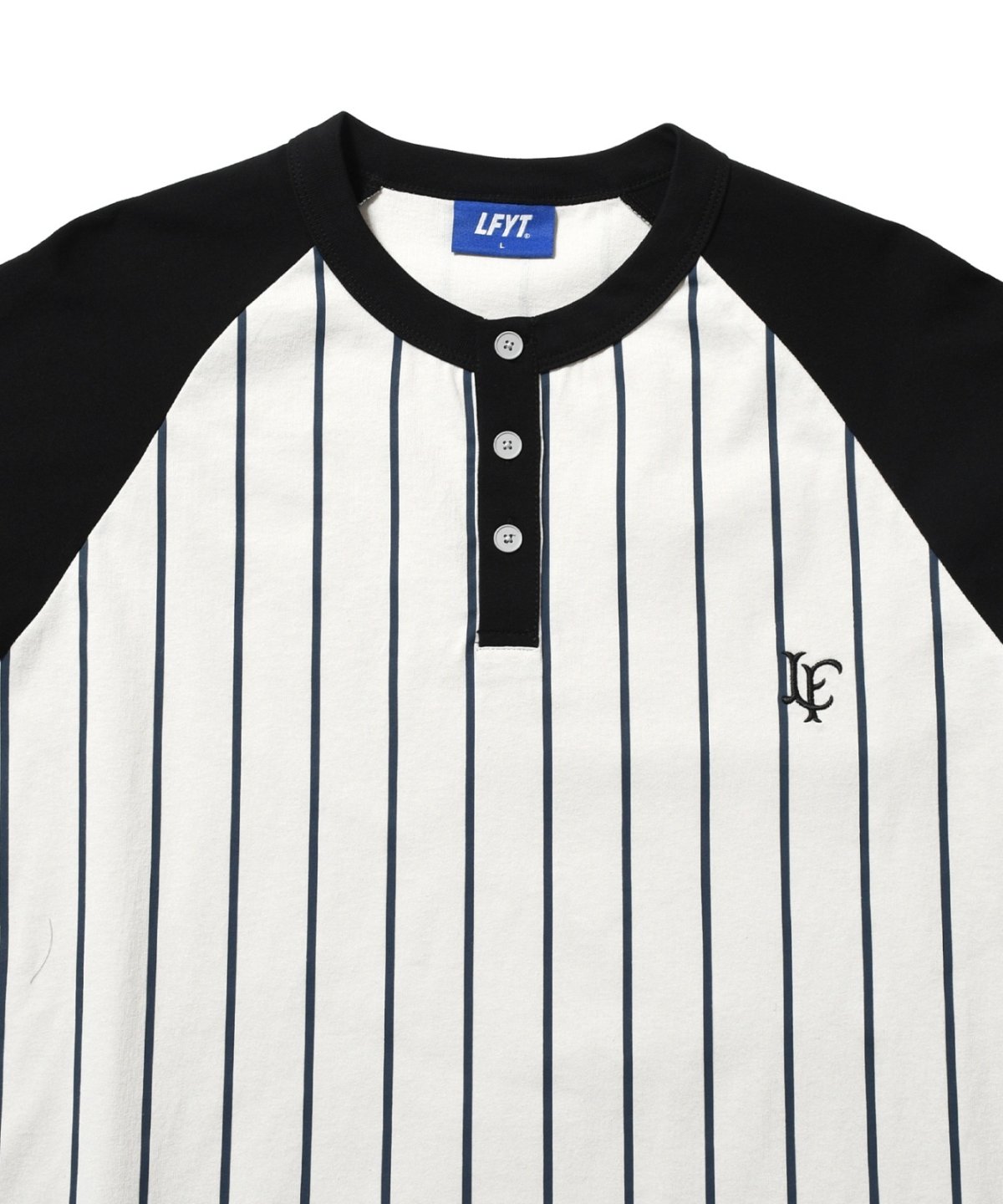 画像6: LFYT(ラファイエット) / PINSTRIPE RAGLAN SLEEVE TEE (6)