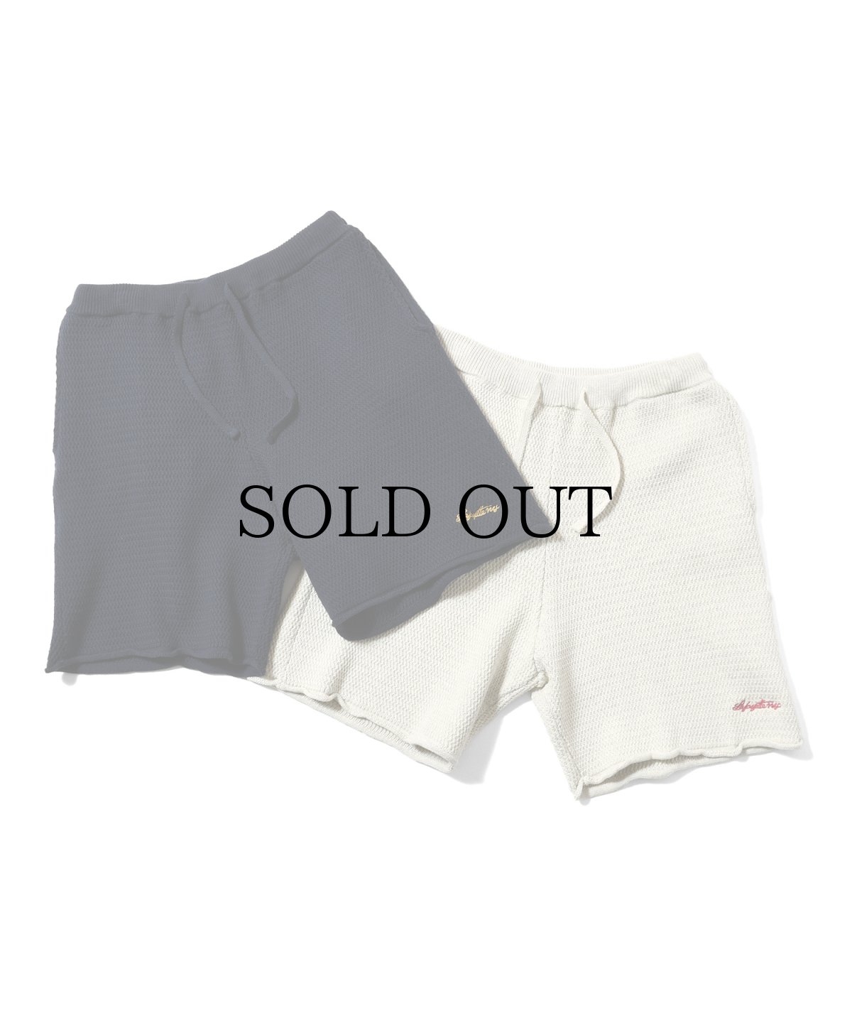 画像1: 【30%OFF】LFYT(ラファイエット) / RAVEN PATTERN SUMMER KNIT SHORTS (1)