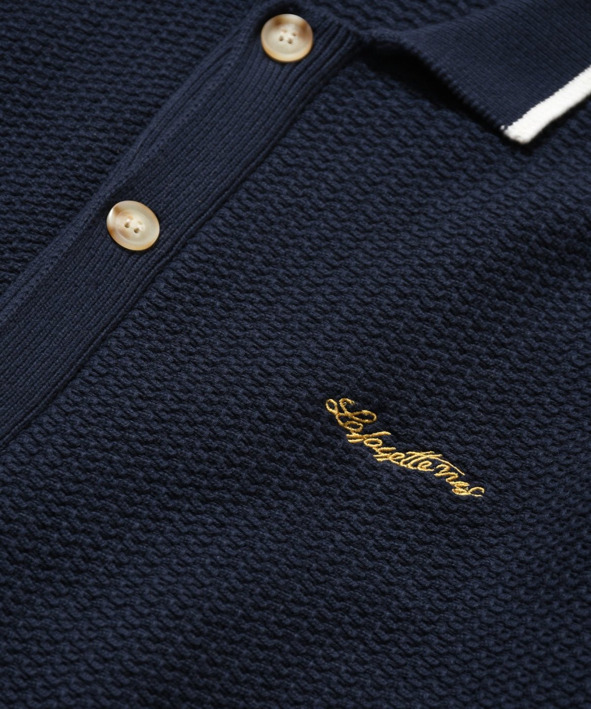 画像9: LFYT(ラファイエット) / RAVEN PATTERN SUMMER KNIT SHIRT (9)