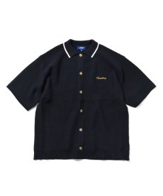 画像3: LFYT(ラファイエット) / RAVEN PATTERN SUMMER KNIT SHIRT (3)