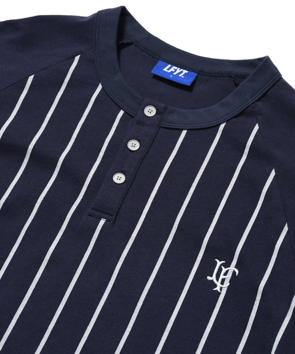 画像9: LFYT(ラファイエット) / PINSTRIPE RAGLAN SLEEVE TEE (9)