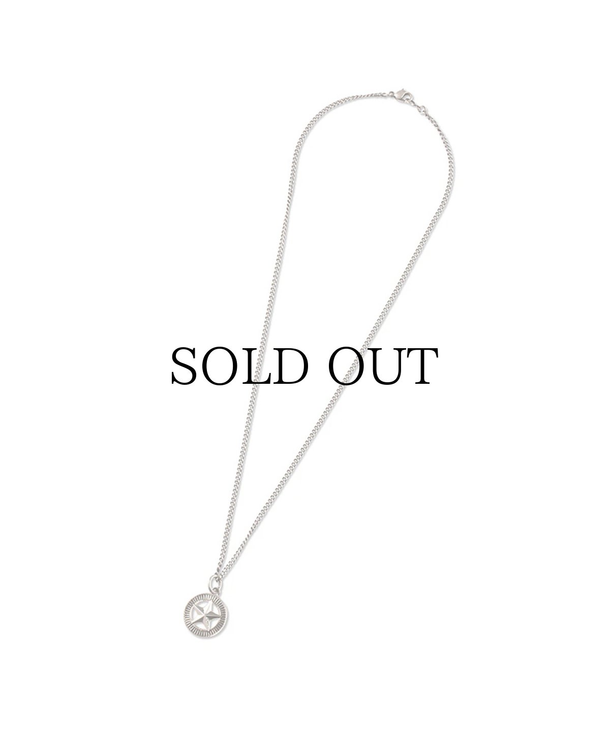 画像1: CALEE(キャリー) / SILVER STAR CONCHO NECKLACE (1)