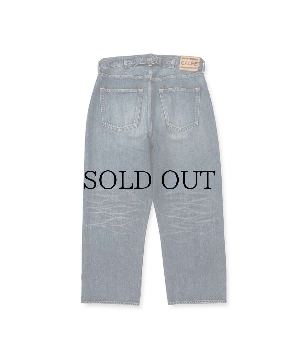 画像2: CALEE(キャリー) / VINTAGE REPRODUCT DENIM PANTS ＜USED＞ (2)