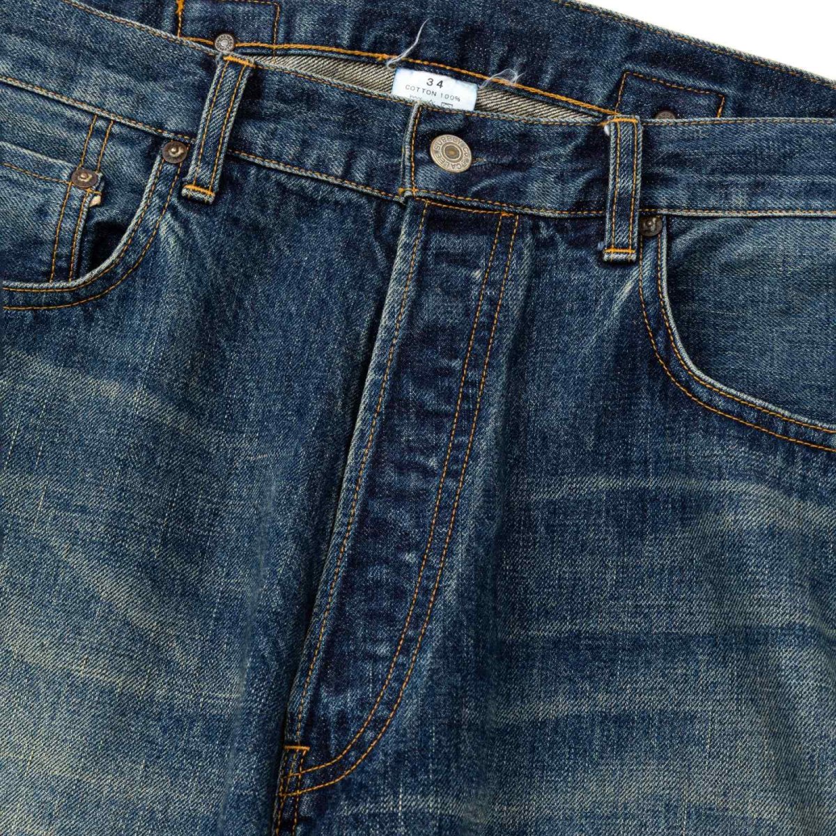 画像3: CALEE(キャリー) / VINTAGE REPRODUCT DENIM PANTS ＜USED＞ (3)