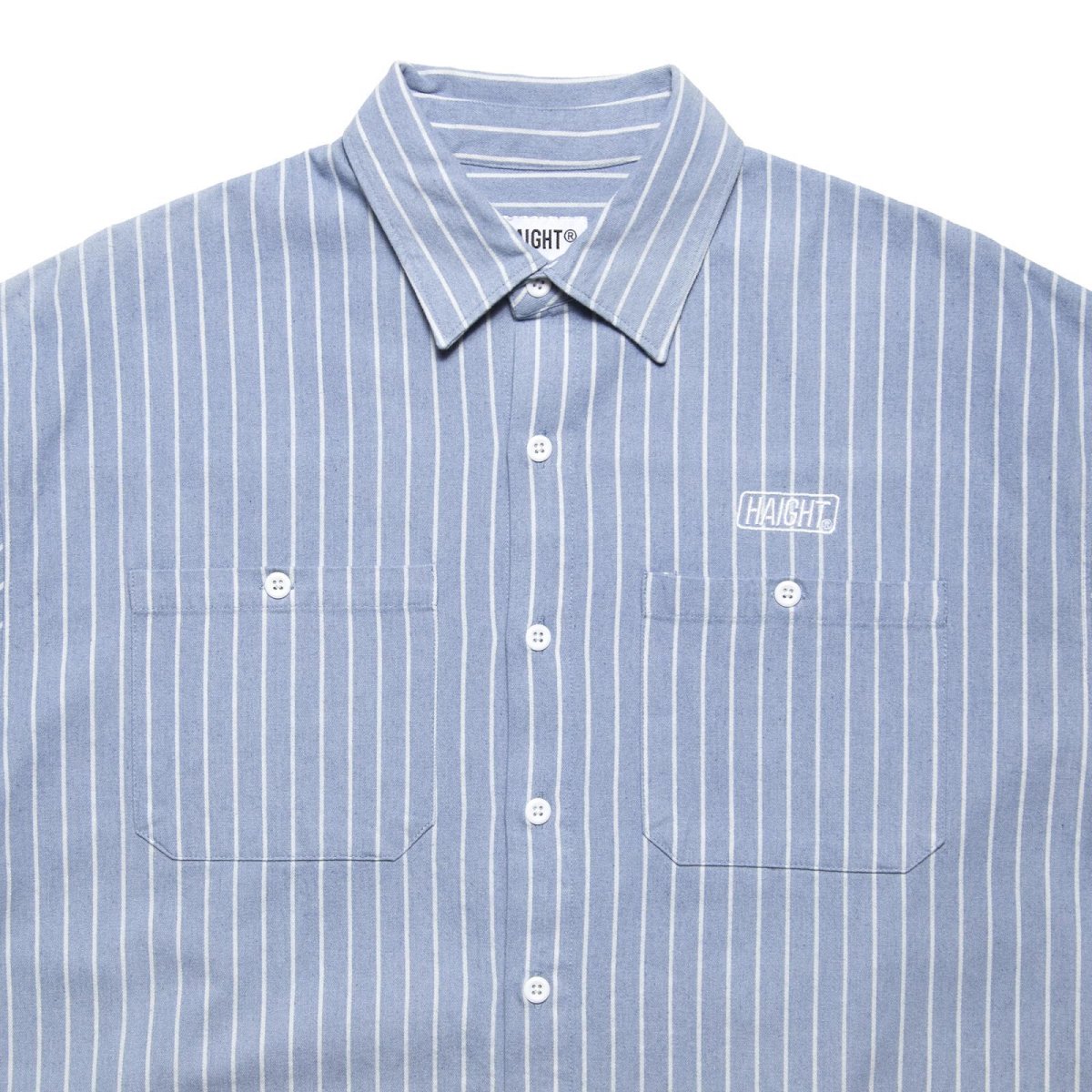 画像6: HAIGHT / STRIPE DENIM SHIRT (6)