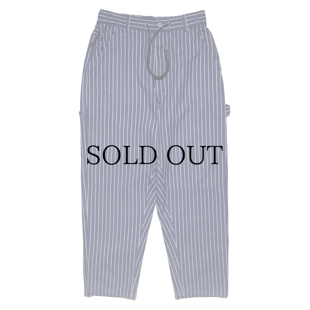 画像3: HAIGHT / STRIPE DENIM PAINTER PANTS (3)