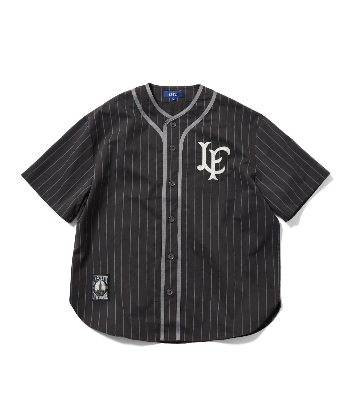 画像3: LFYT(ラファイエット) / OLD STYLE LF LOGO BASEBALL SHIRT (3)