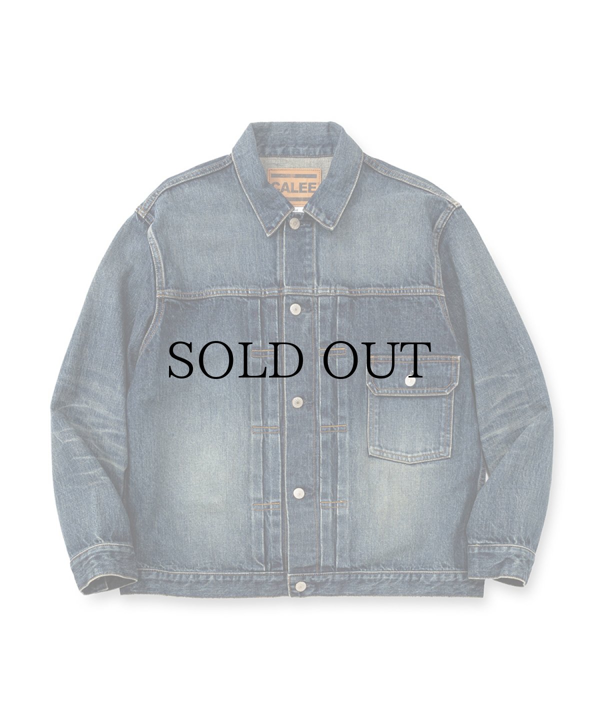 画像1: CALEE(キャリー) / 1st TYPE DENIM JACKET ＜USED＞ (1)