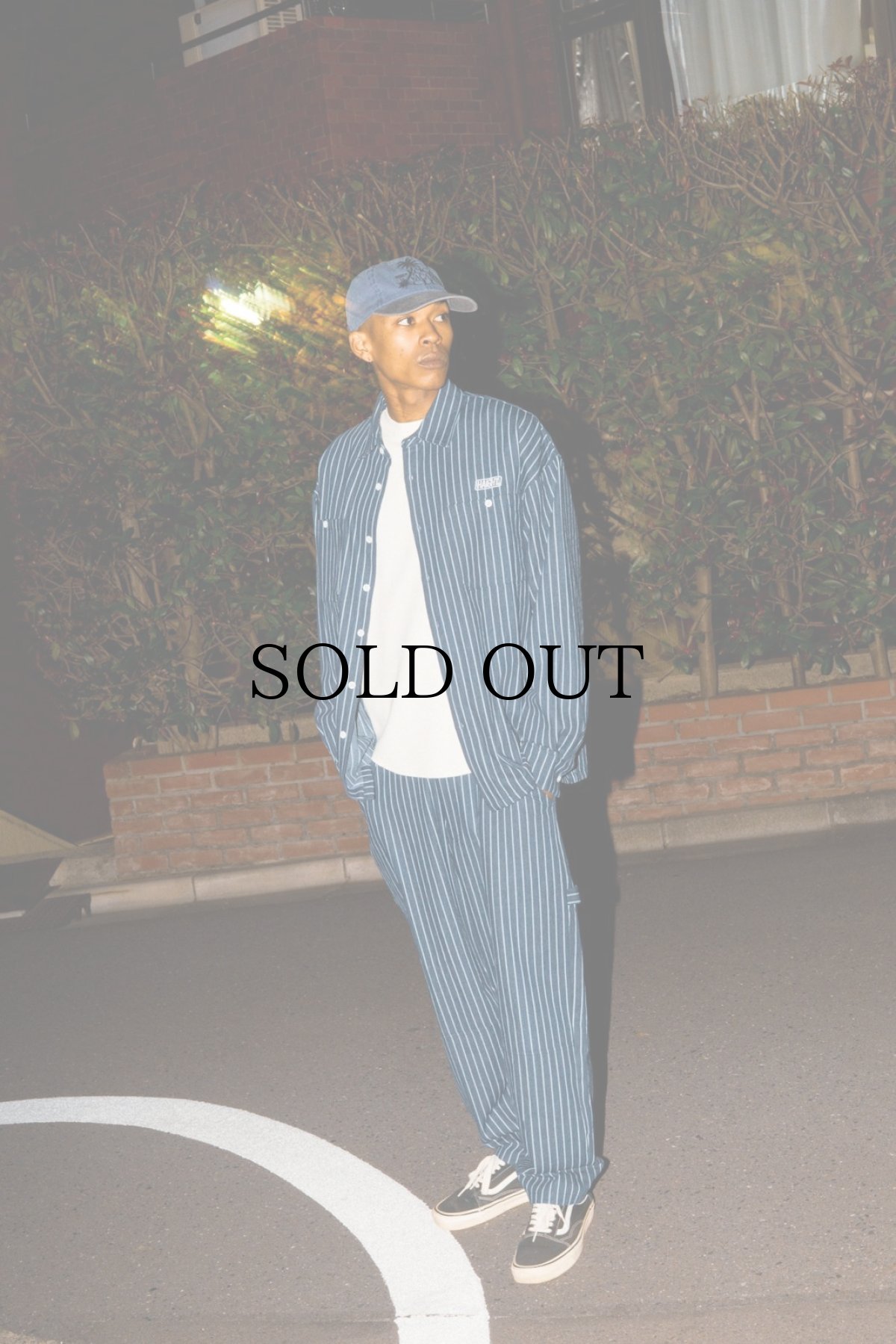 画像17: HAIGHT / STRIPE DENIM PAINTER PANTS (17)