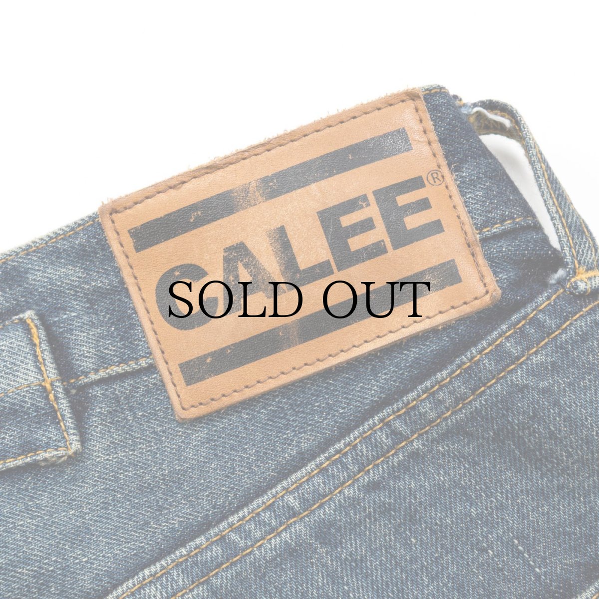 画像8: CALEE(キャリー) / VINTAGE REPRODUCT DENIM PANTS ＜USED＞ (8)