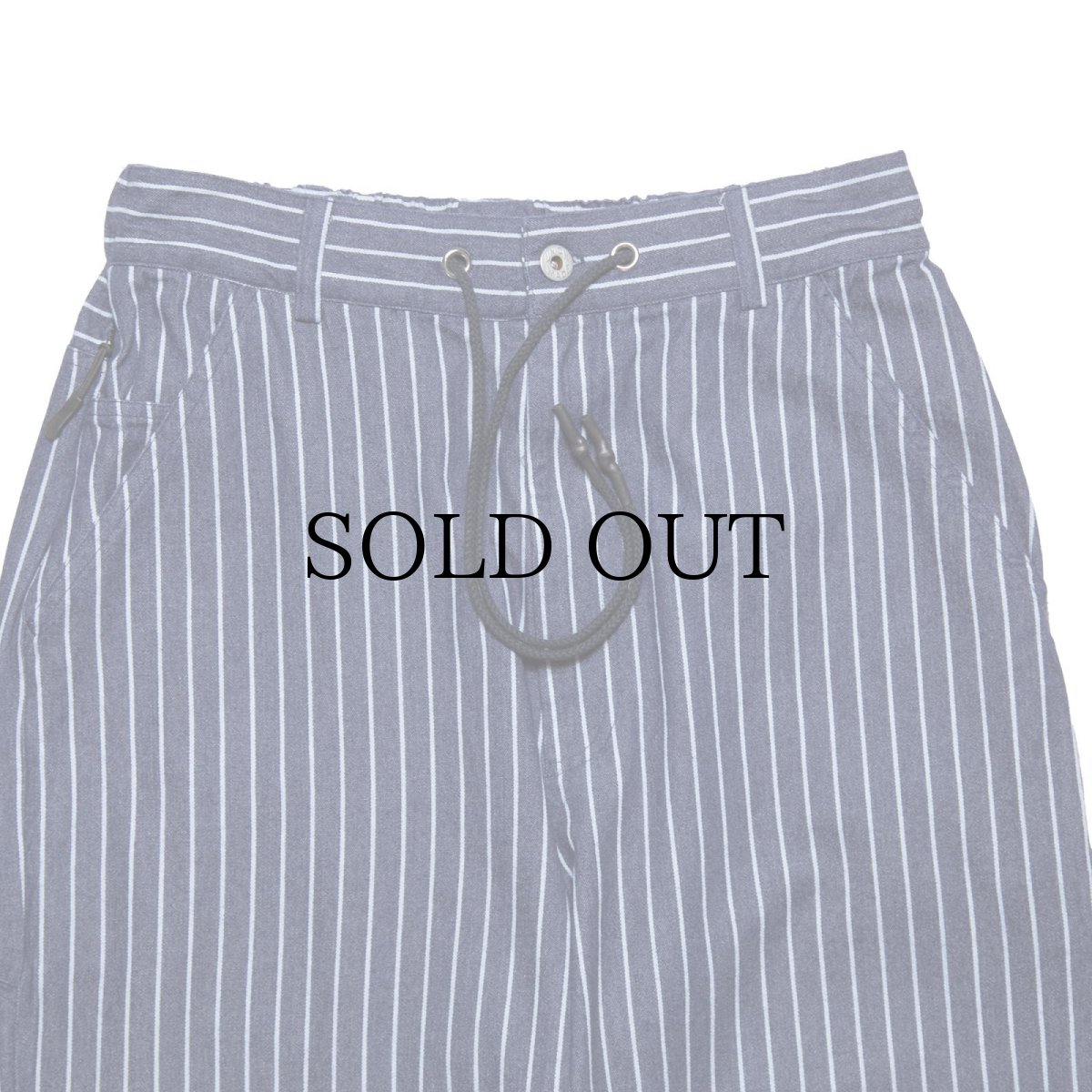 画像7: HAIGHT / STRIPE DENIM PAINTER PANTS (7)