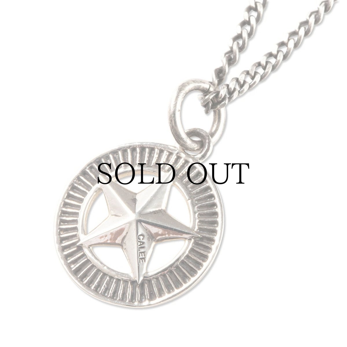 画像2: CALEE(キャリー) / SILVER STAR CONCHO NECKLACE (2)