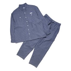 画像15: HAIGHT / STRIPE DENIM PAINTER PANTS (15)