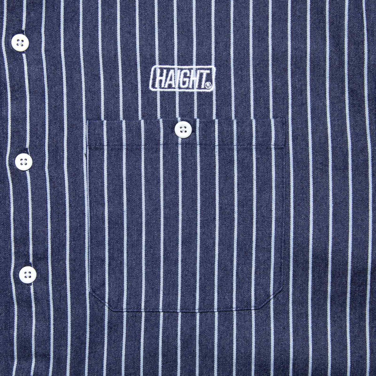 画像9: HAIGHT / STRIPE DENIM SHIRT (9)