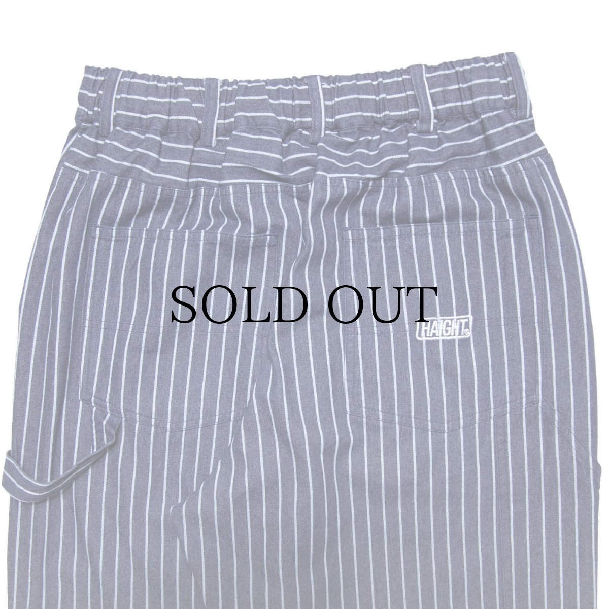 画像9: HAIGHT / STRIPE DENIM PAINTER PANTS (9)