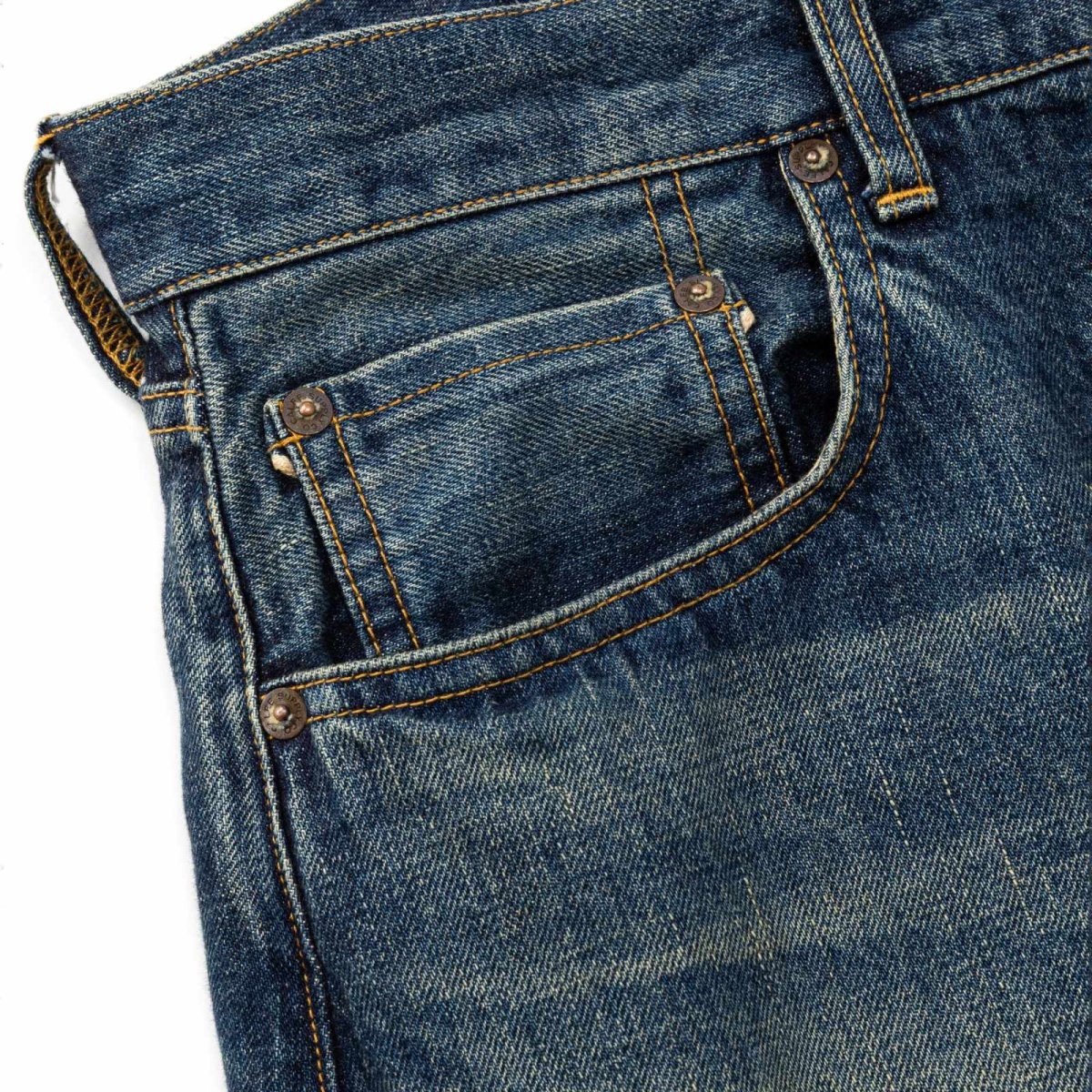 画像4: CALEE(キャリー) / VINTAGE REPRODUCT DENIM PANTS ＜USED＞ (4)