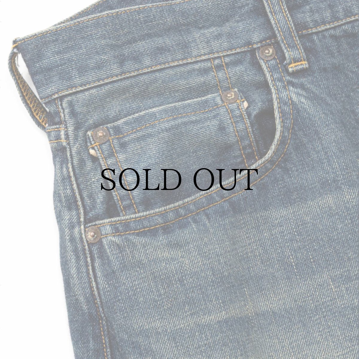 画像4: CALEE(キャリー) / VINTAGE REPRODUCT DENIM PANTS ＜USED＞ (4)