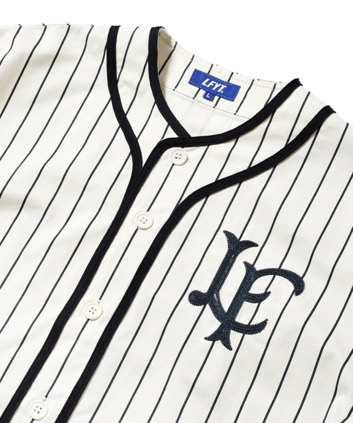 画像8: LFYT(ラファイエット) / OLD STYLE LF LOGO BASEBALL SHIRT (8)