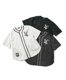 画像1: LFYT(ラファイエット) / OLD STYLE LF LOGO BASEBALL SHIRT (1)