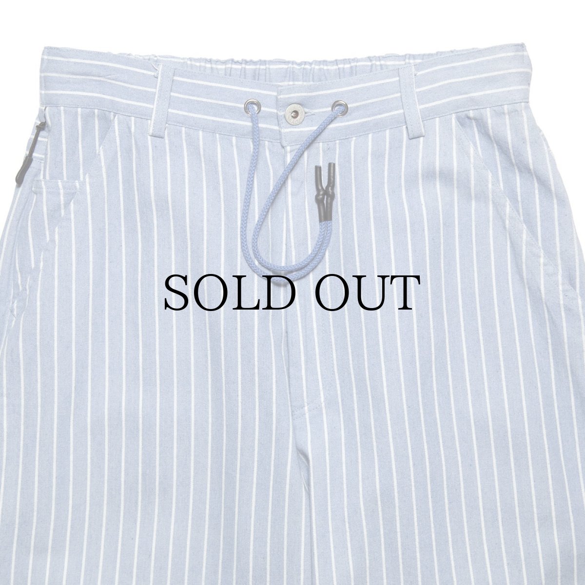 画像6: HAIGHT / STRIPE DENIM PAINTER PANTS (6)