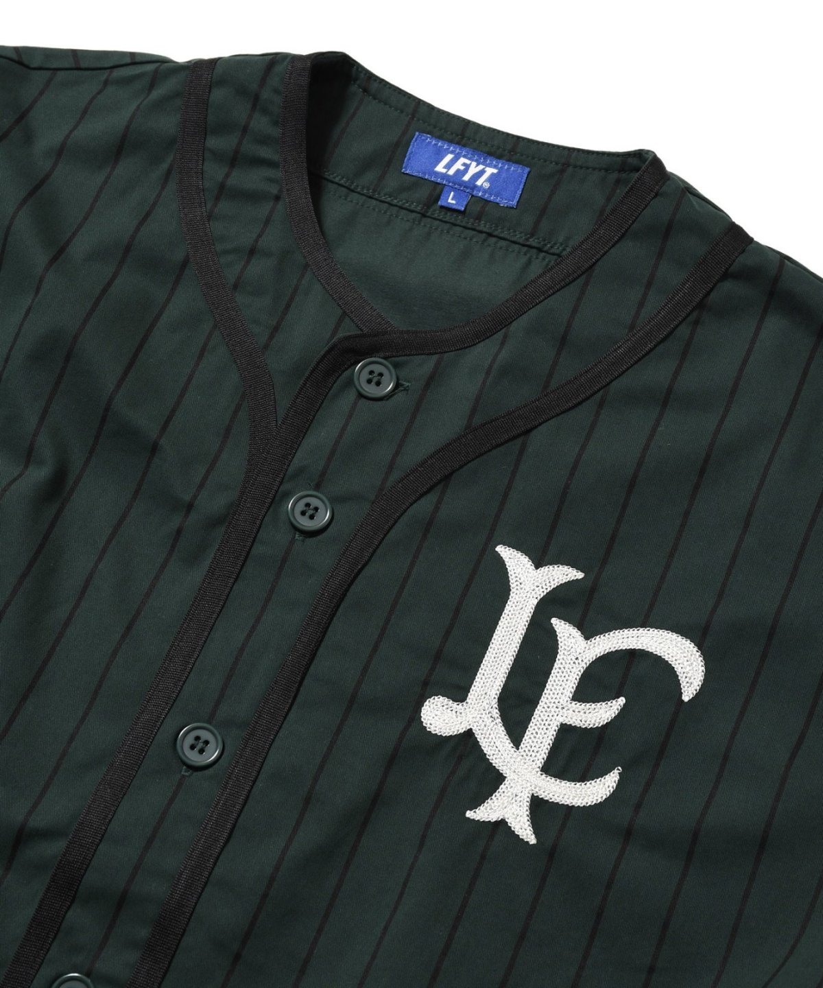 画像10: LFYT(ラファイエット) / OLD STYLE LF LOGO BASEBALL SHIRT (10)