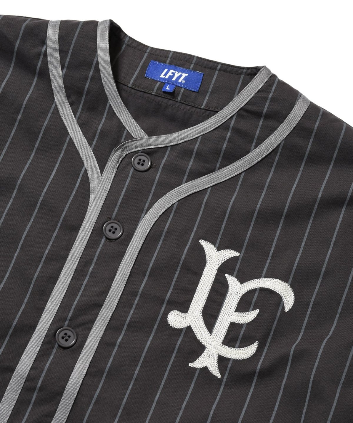 画像9: LFYT(ラファイエット) / OLD STYLE LF LOGO BASEBALL SHIRT (9)