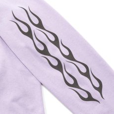 画像12: CALEE(キャリー) / VINTAGE TYPE FLAME LOGO PINSTRIPING L/ S TEE ＜NATURALLY PAINT DESIGN＞ (12)