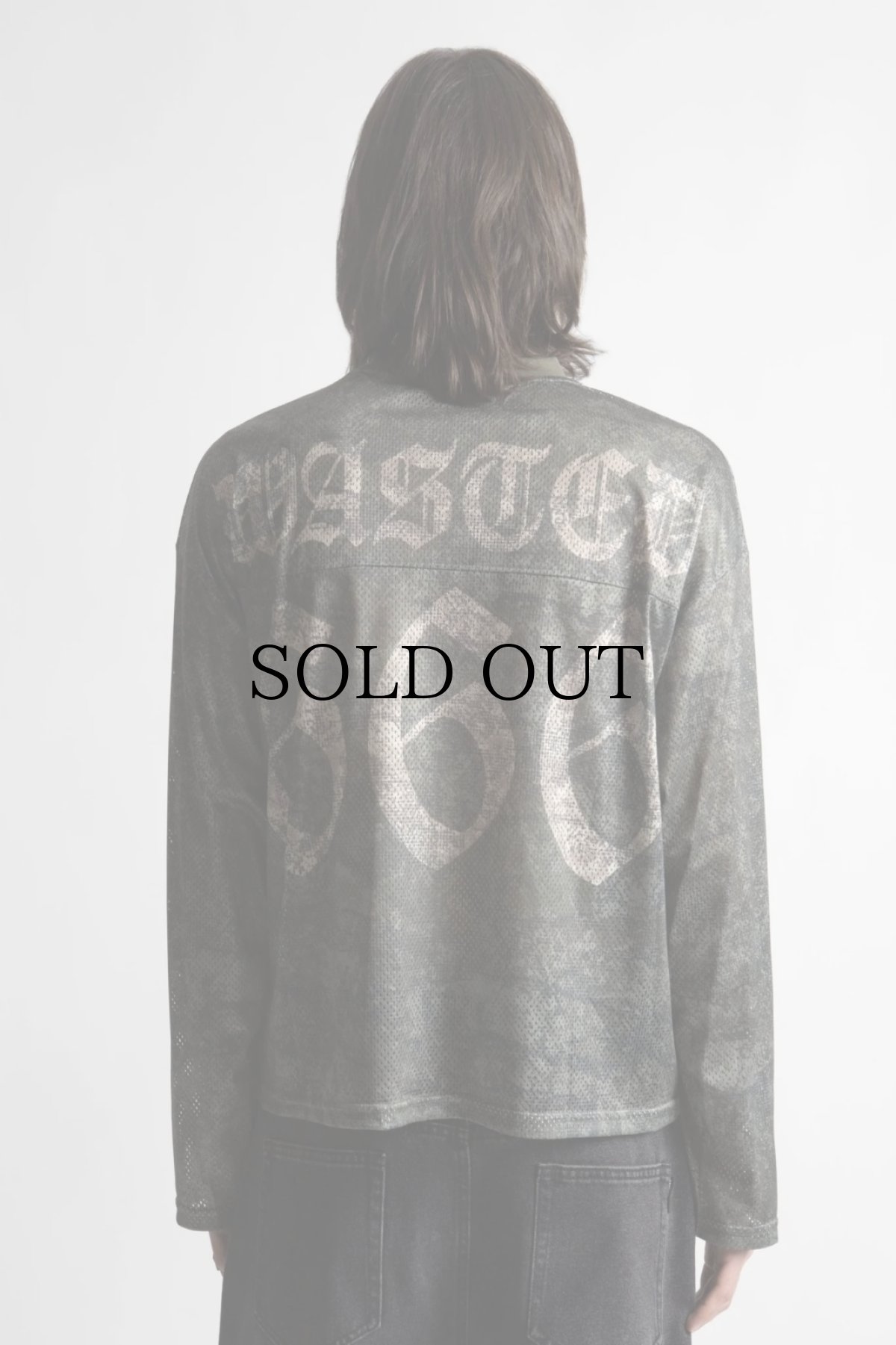 画像4: WASTED PARIS / MESH LONG SLEEVE SWARM T-SHIRT (4)