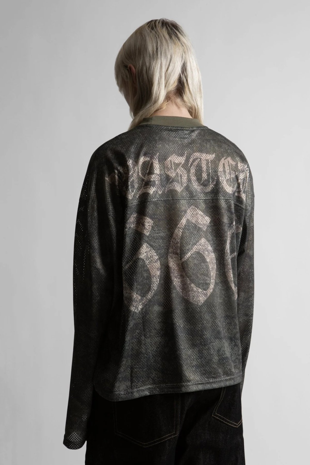 画像6: WASTED PARIS / MESH LONG SLEEVE SWARM T-SHIRT (6)