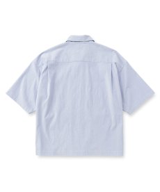 画像3: CALEE(キャリー) / SUKER STRIPE ZIP S/S SH (3)