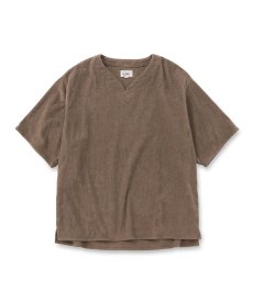 画像2: CALEE(キャリー) / TOWEL KEY NECK S/S CS (2)