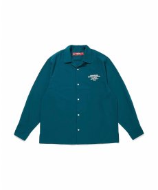 画像1: HIDEANDSEEK(ハイドアンドシーク) / Open Collar L/S Shirt (1)