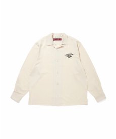 画像2: HIDEANDSEEK(ハイドアンドシーク) / Open Collar L/S Shirt (2)