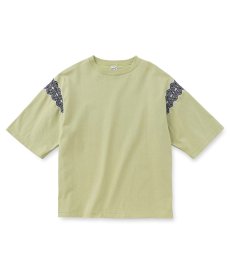 画像4: CALEE(キャリー) / NATIVE PATTERN RIB FOOT BALL TEE (4)