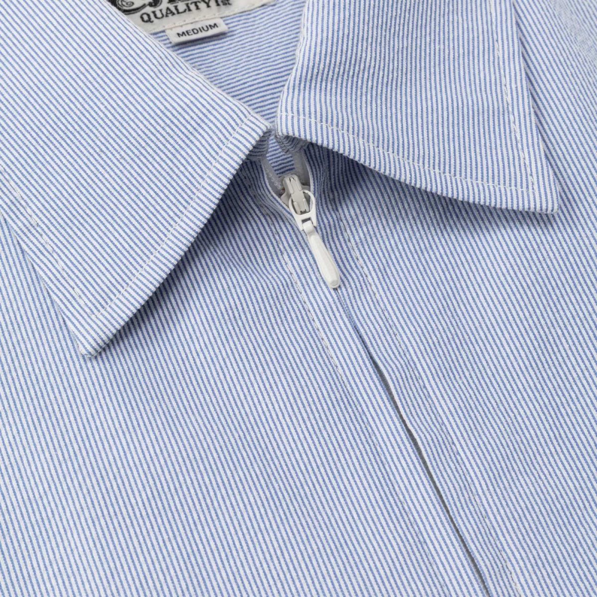 画像5: CALEE(キャリー) / SUKER STRIPE ZIP S/S SH (5)