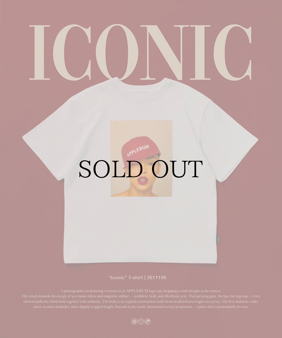 画像2: APPLEBUM(アップルバム) / “Iconic” T-shirt (2)