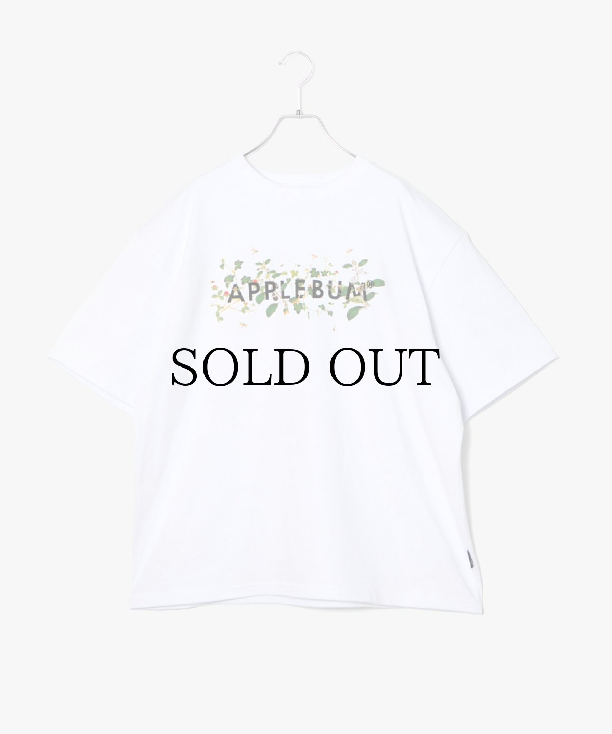画像1: APPLEBUM(アップルバム) / “Leafed" Logo T-shirt (1)