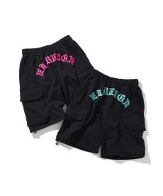 画像1: EL REIGN(エルレイン)  / “REVENGE” THE WORLD IS YOURS SWEAT CARGO SHORTS (1)