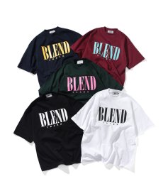 画像1: BLEND(ブレンド) / "LABEL LOGO" TEE (1)