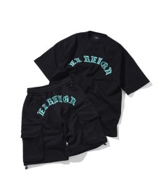 画像7: EL REIGN(エルレイン)  / “REVENGE” THE WORLD IS YOURS SWEAT CARGO SHORTS (7)