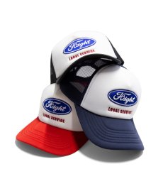 画像1: HAIGHT / OVAL LOGO MESH CAP (1)