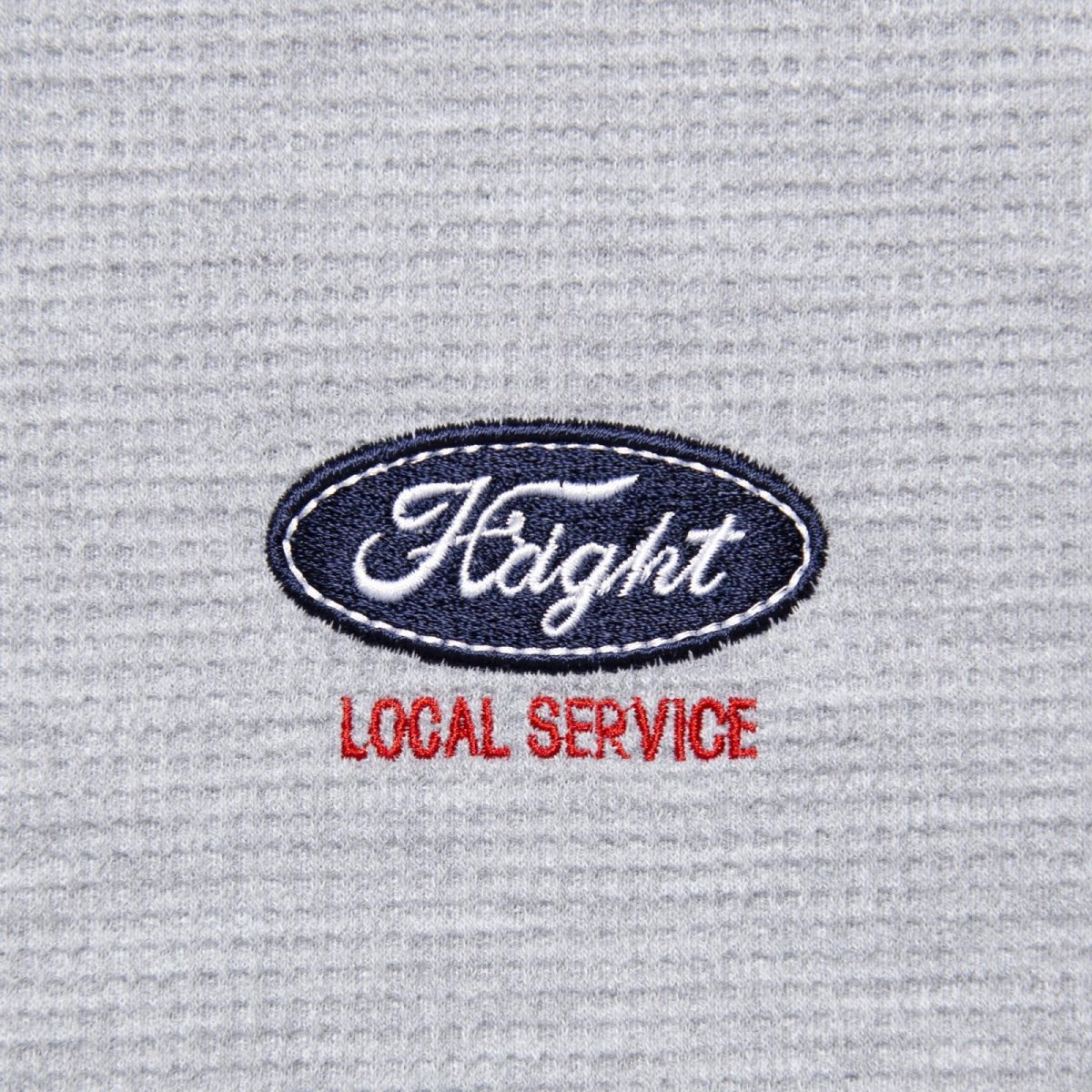 画像12: HAIGHT / OVAL LOGO THERMAL LS Tee (12)
