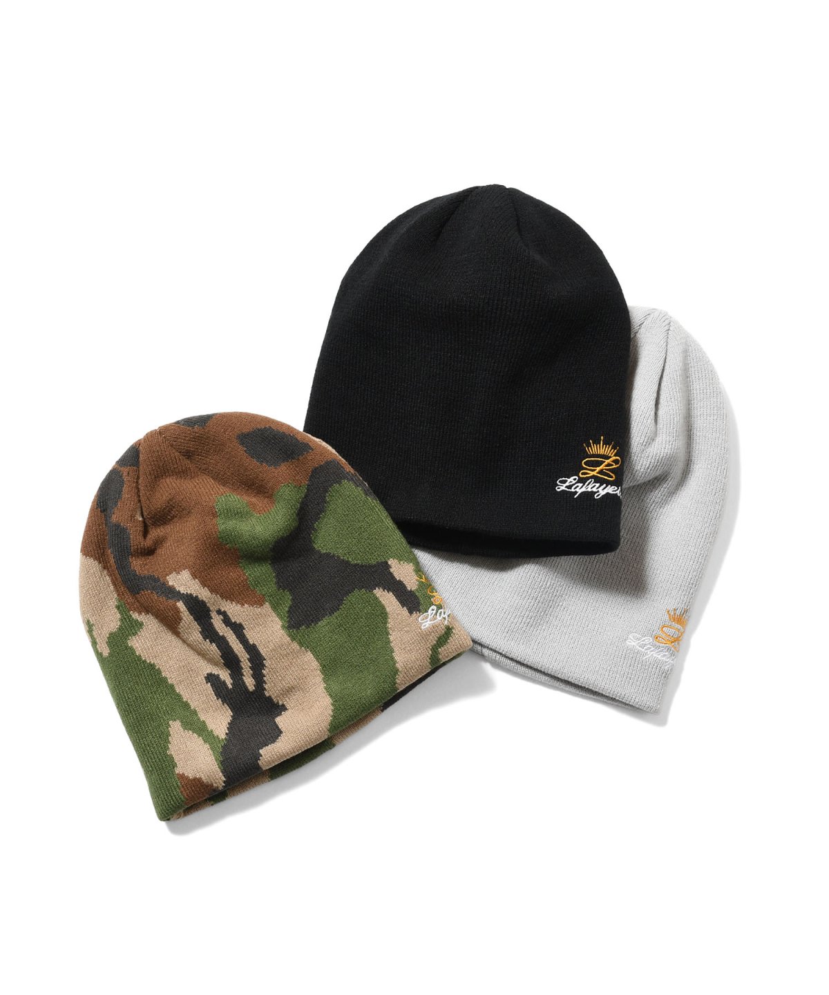 画像1: LFYT(ラファイエット) / GOLD L LOGO SINGLE BEANIE (1)