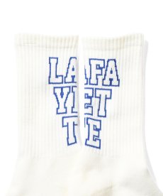 画像8: LFYT(ラファイエット) / LINE BREAK SOCKS (8)